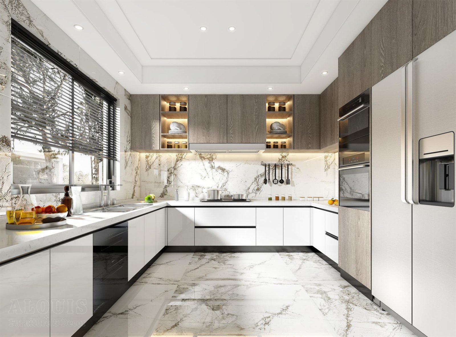 Tủ bếp đẹp GIA TRƯỜNG AN chuyên thi công tủ bếp đẹp