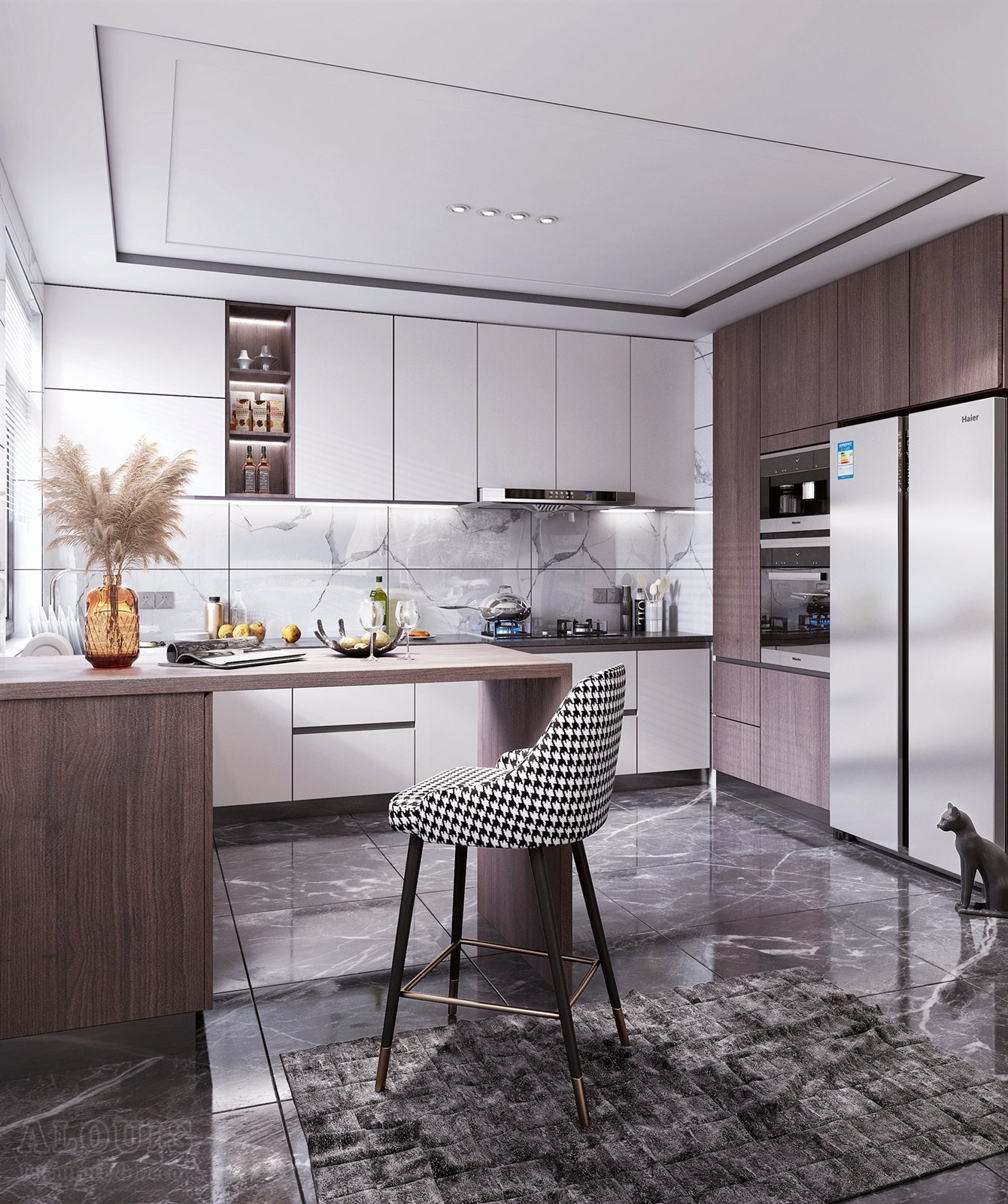 Tủ bếp đẹp GIA TRƯỜNG AN chuyên thi công tủ bếp đẹp