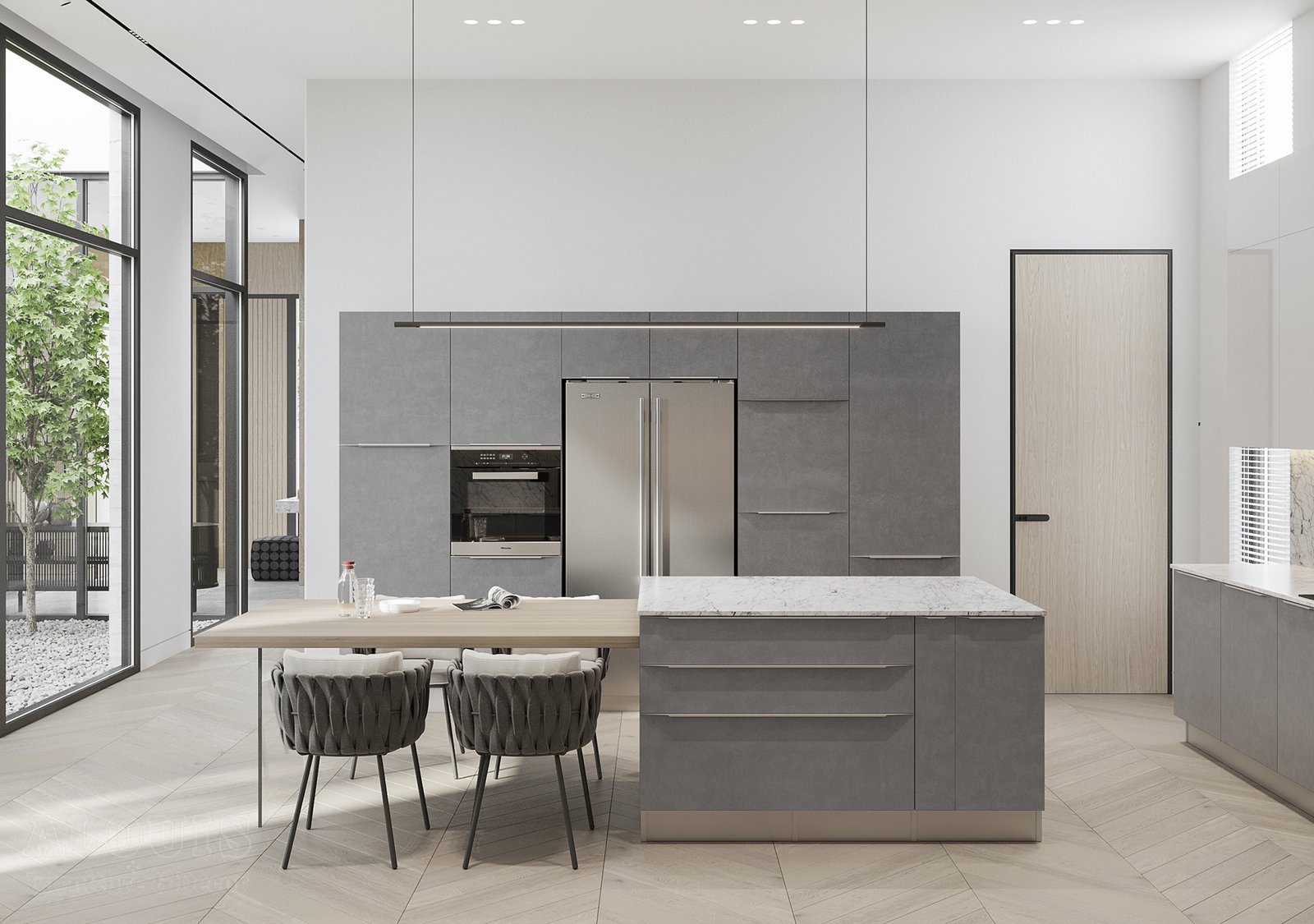 Tủ bếp đẹp GIA TRƯỜNG AN chuyên thi công tủ bếp đẹp