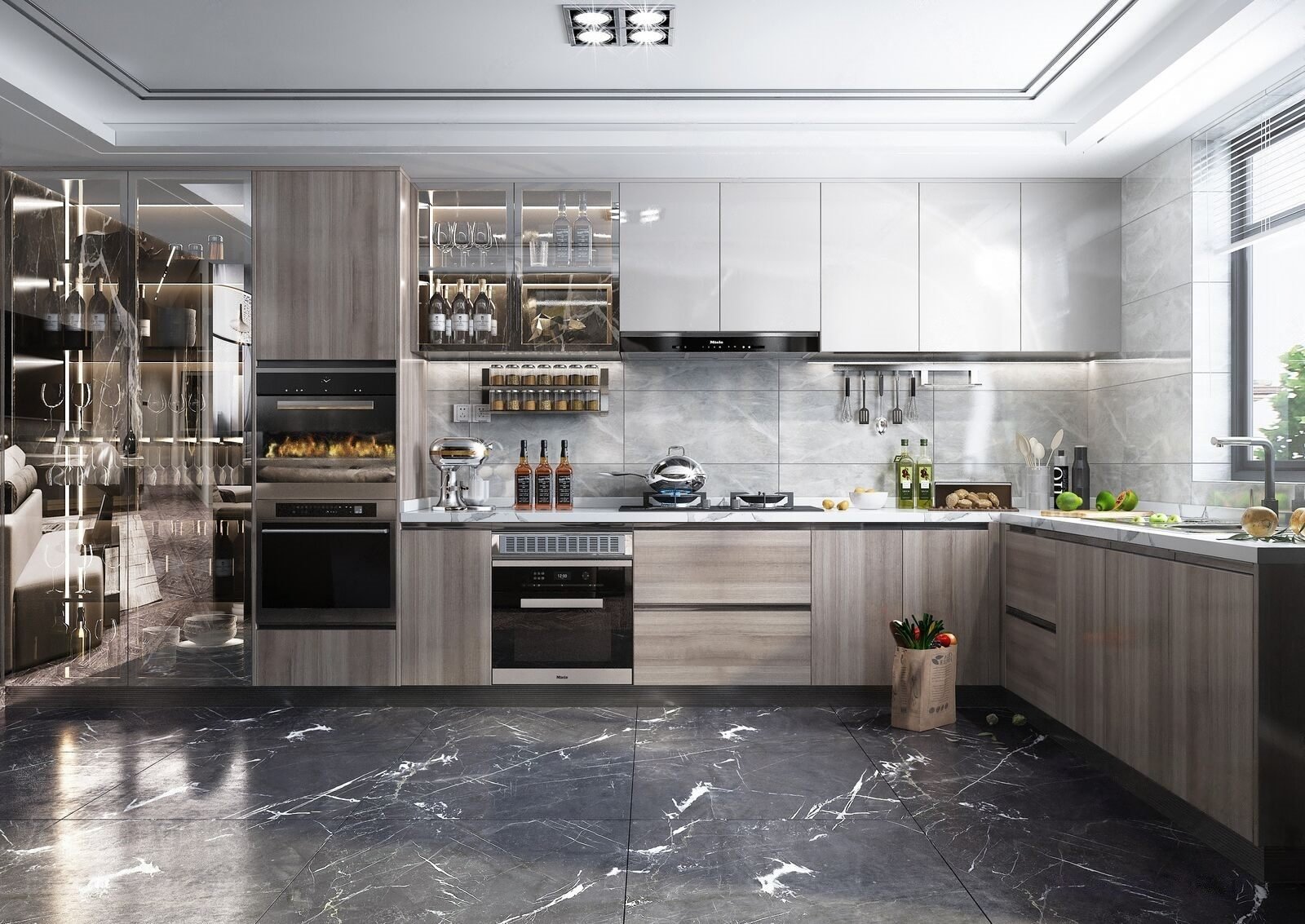 Tủ bếp đẹp GIA TRƯỜNG AN chuyên thi công tủ bếp đẹp