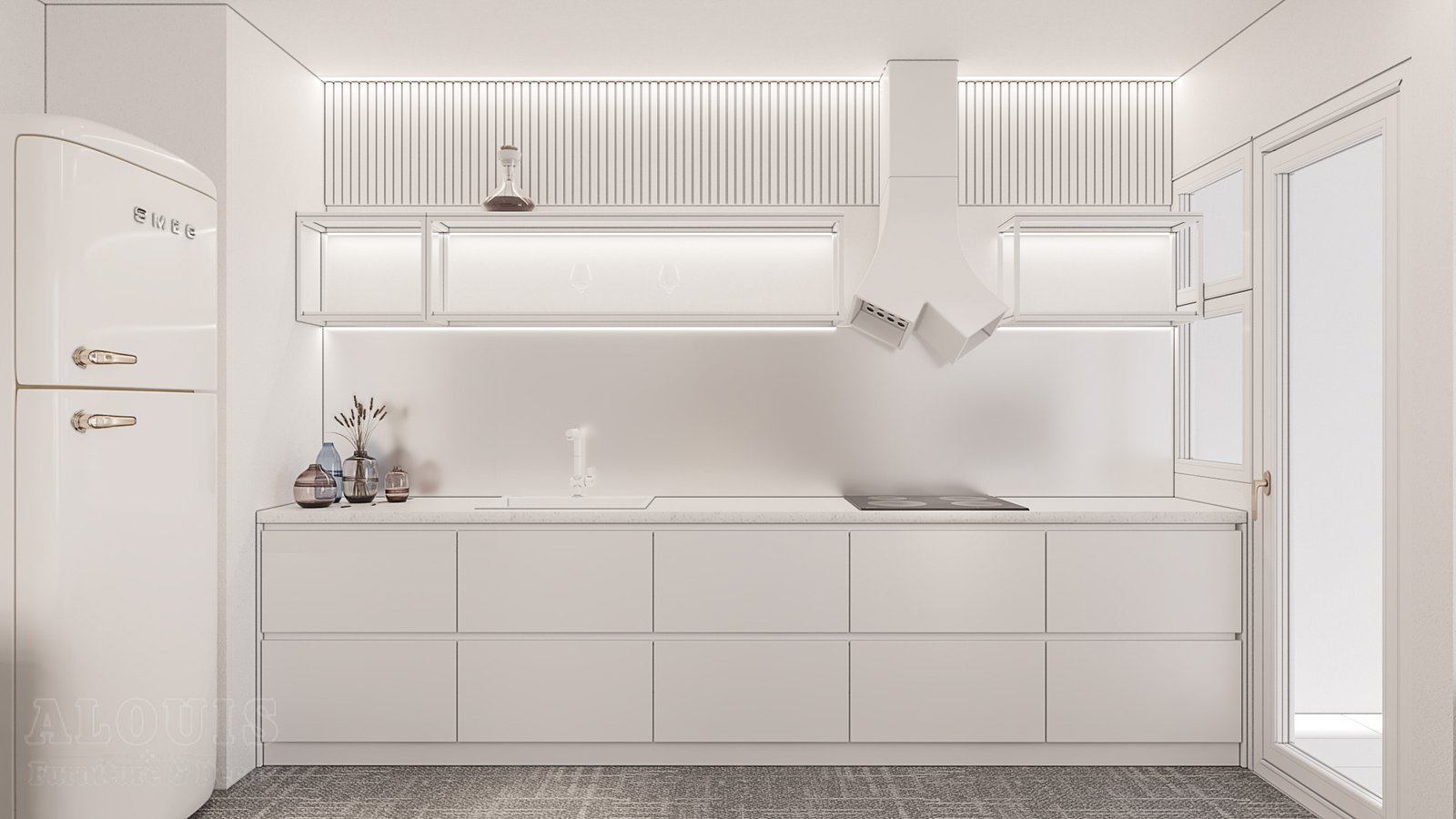 Tủ bếp đẹp GIA TRƯỜNG AN chuyên thi công tủ bếp đẹp