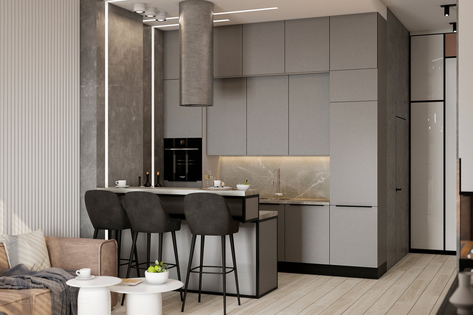 Tủ bếp đẹp GIA TRƯỜNG AN chuyên thi công tủ bếp đẹp