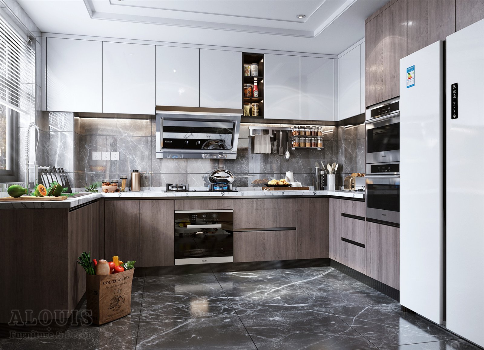 Tủ bếp đẹp GIA TRƯỜNG AN chuyên thi công tủ bếp đẹp