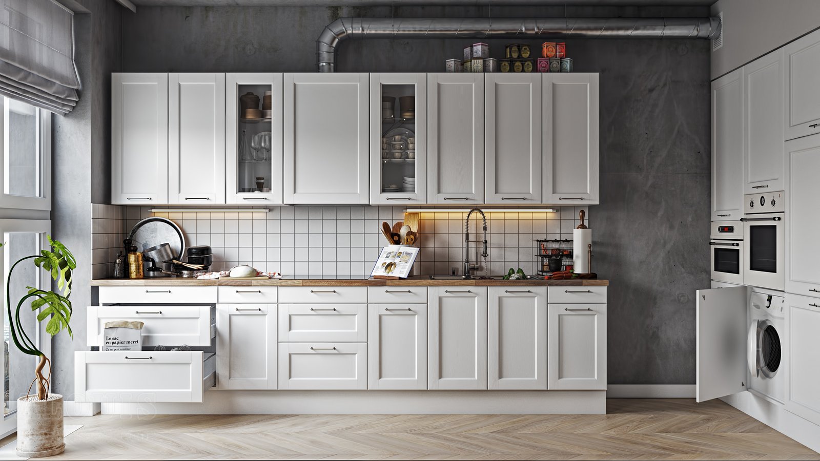 Tủ bếp đẹp GIA TRƯỜNG AN chuyên thi công tủ bếp đẹp