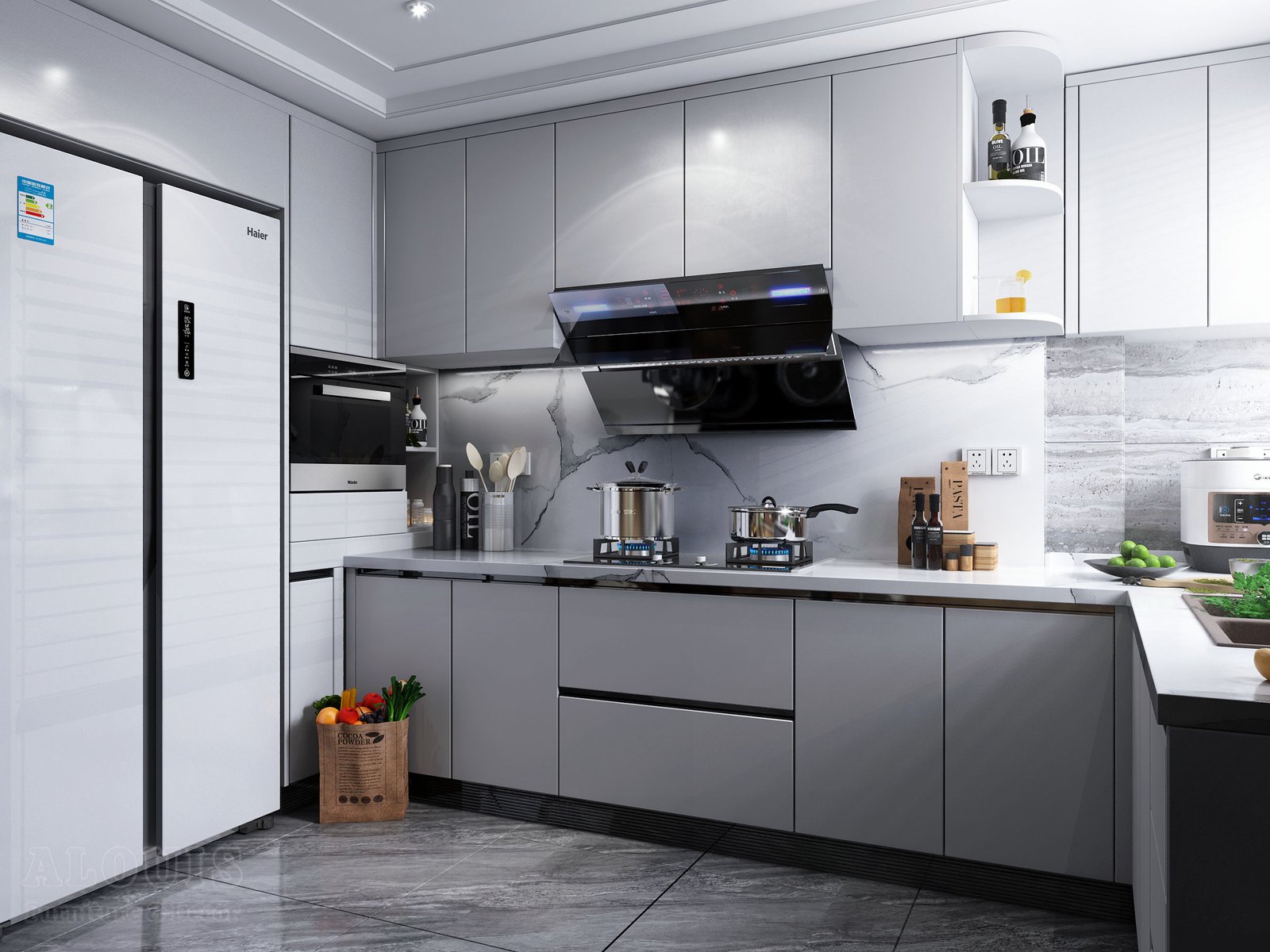 Tủ bếp đẹp GIA TRƯỜNG AN chuyên thi công tủ bếp đẹp