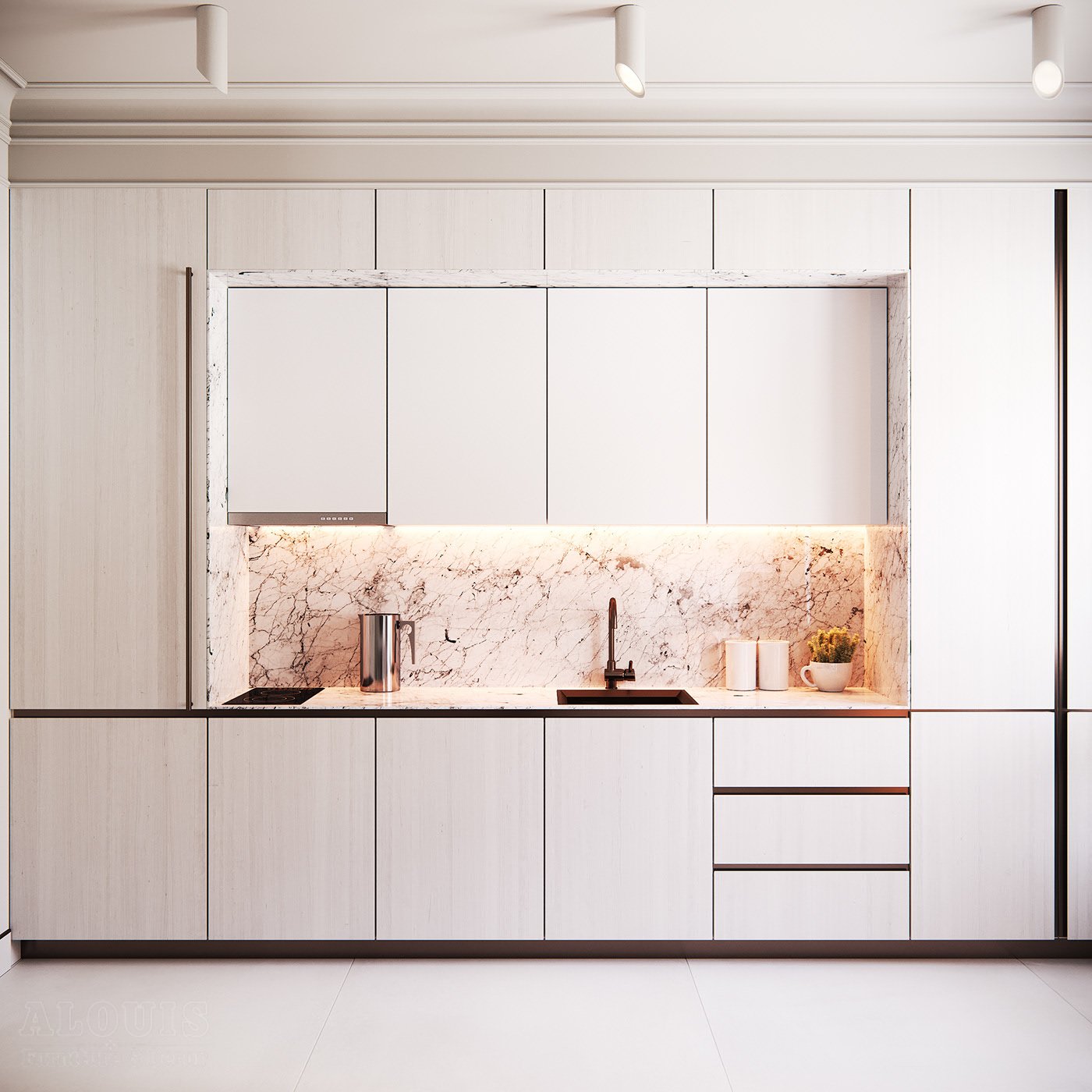 Tủ bếp đẹp GIA TRƯỜNG AN chuyên thi công tủ bếp đẹp