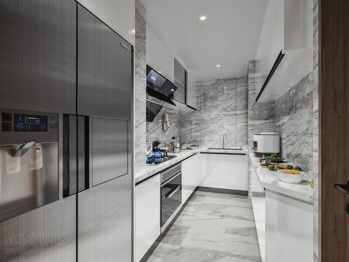 Tủ bếp đẹp GIA TRƯỜNG AN chuyên thi công tủ bếp đẹp