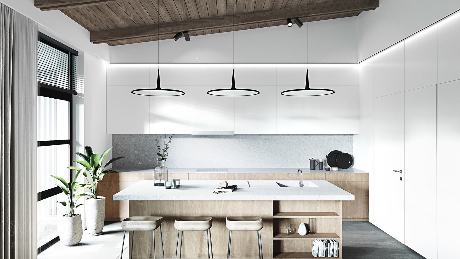 Tủ bếp đẹp GIA TRƯỜNG AN chuyên thi công tủ bếp đẹp