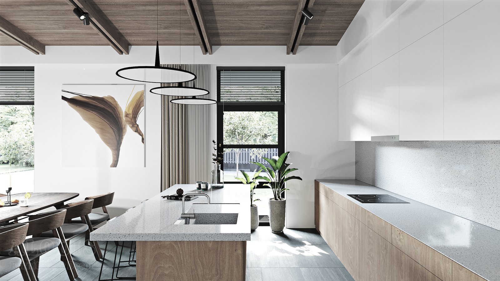 Tủ bếp đẹp GIA TRƯỜNG AN chuyên thi công tủ bếp đẹp