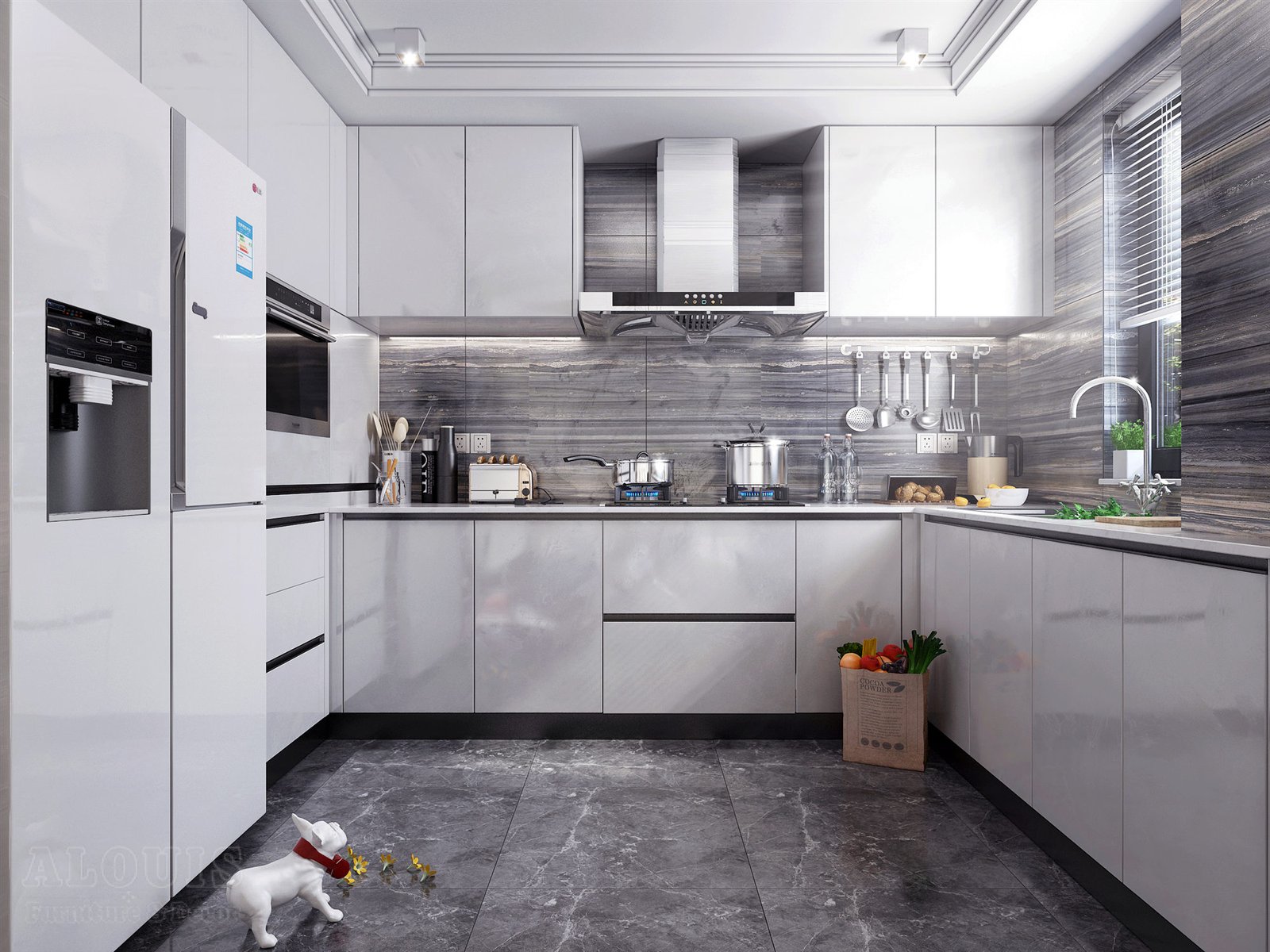 Tủ bếp đẹp GIA TRƯỜNG AN chuyên thi công tủ bếp đẹp