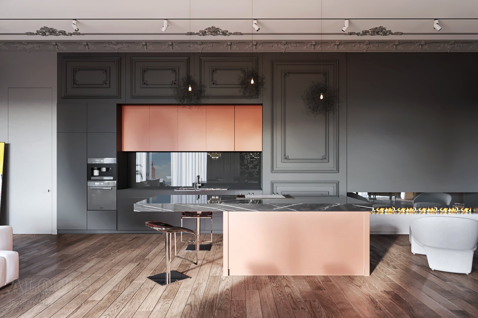 Tủ bếp đẹp GIA TRƯỜNG AN chuyên thi công tủ bếp đẹp