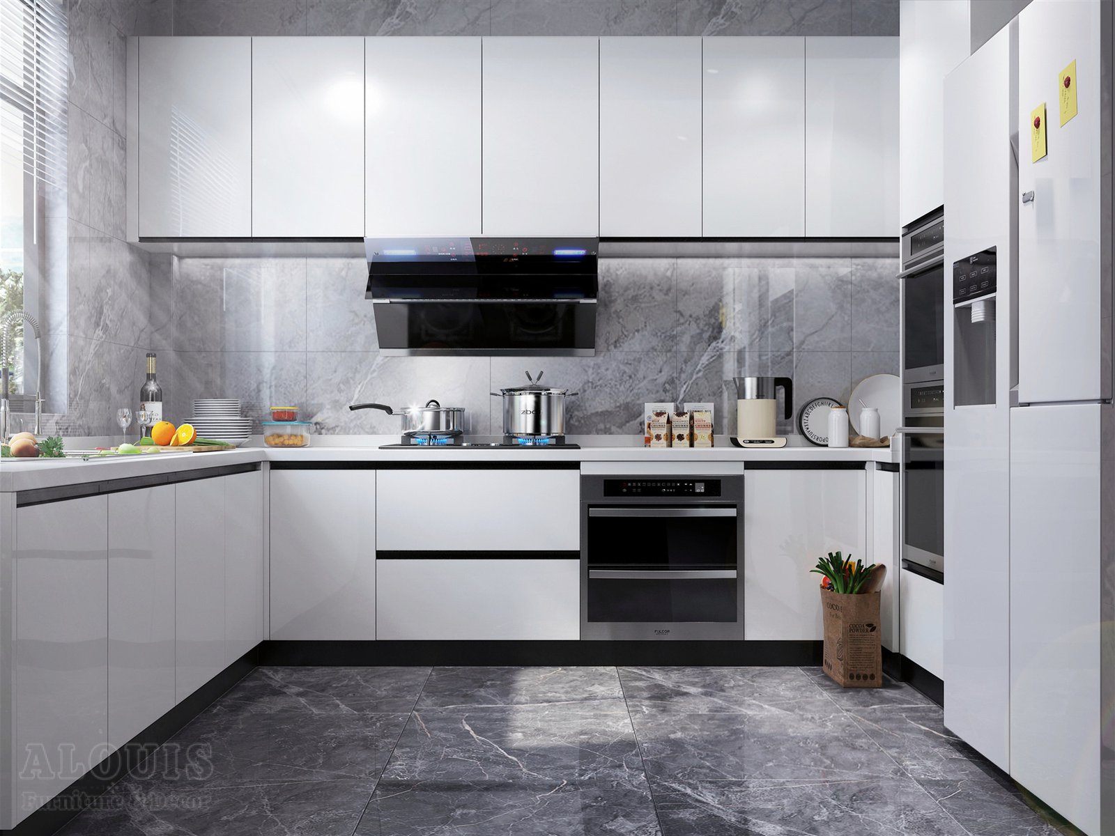 Tủ bếp đẹp GIA TRƯỜNG AN chuyên thi công tủ bếp đẹp