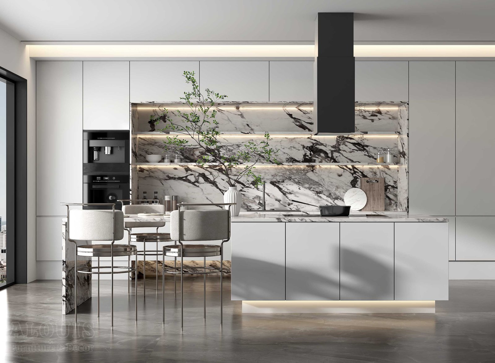 Tủ bếp đẹp GIA TRƯỜNG AN chuyên thi công tủ bếp đẹp