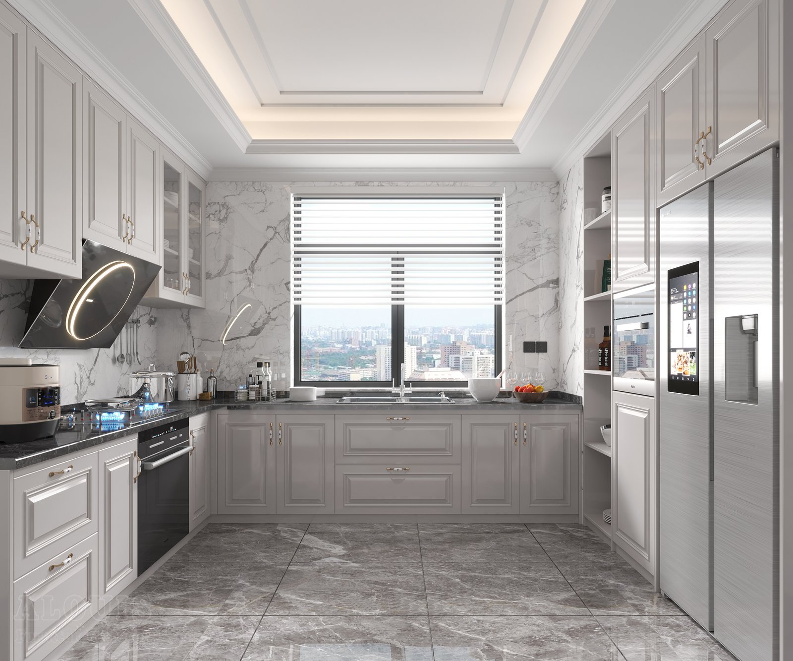 Tủ bếp đẹp GIA TRƯỜNG AN chuyên thi công tủ bếp đẹp