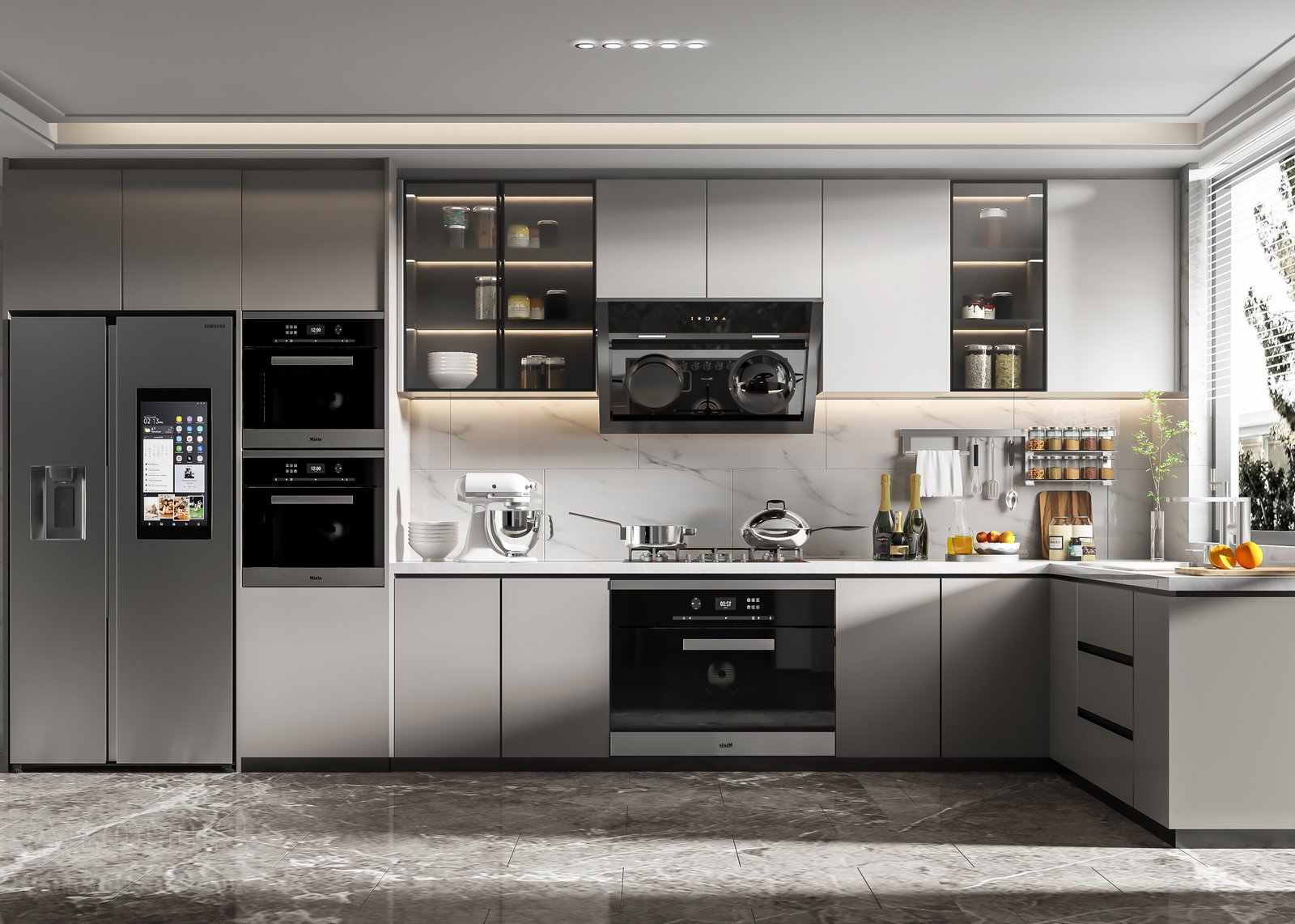 Tủ bếp đẹp GIA TRƯỜNG AN chuyên thi công tủ bếp đẹp