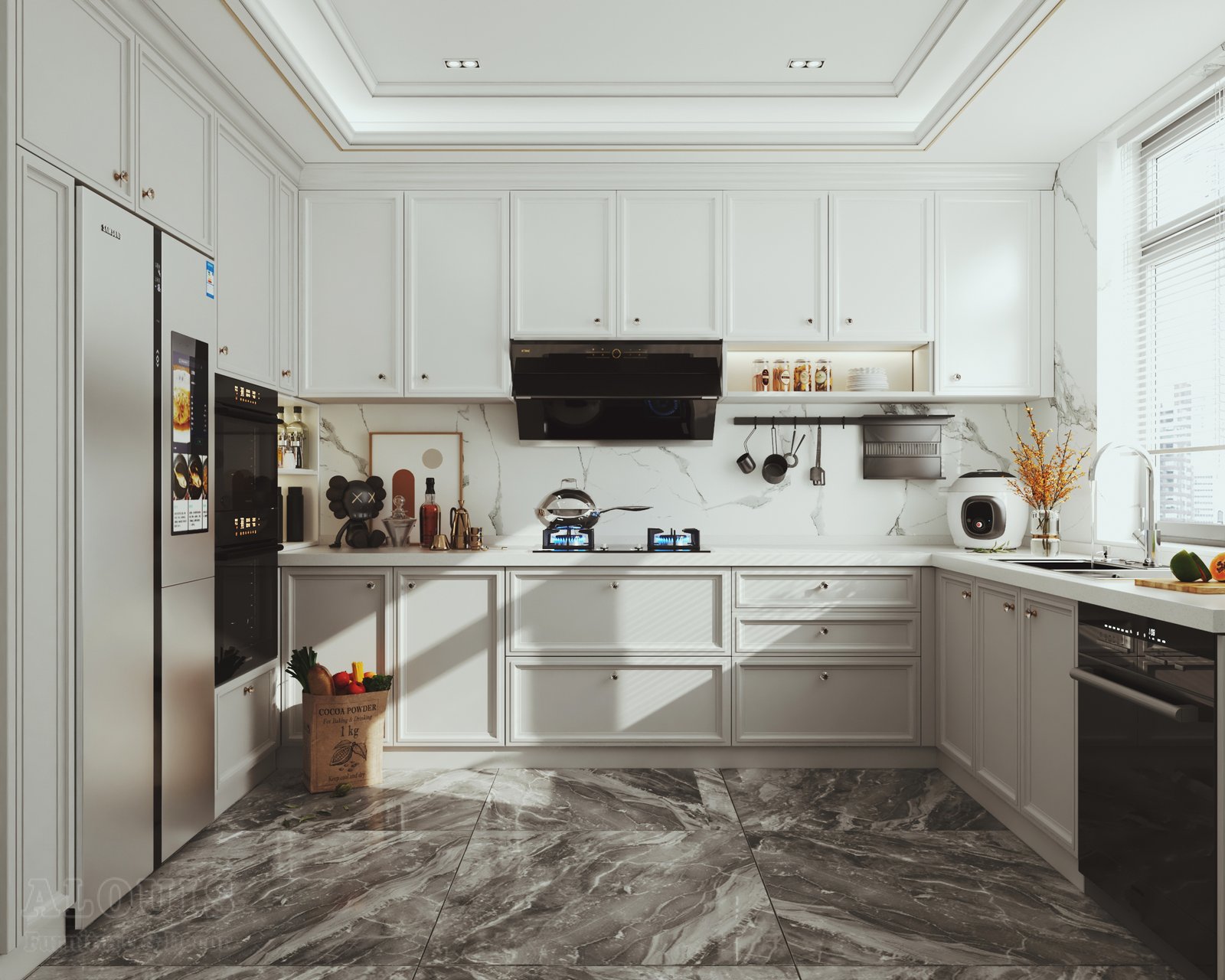 Tủ bếp đẹp GIA TRƯỜNG AN chuyên thi công tủ bếp đẹp