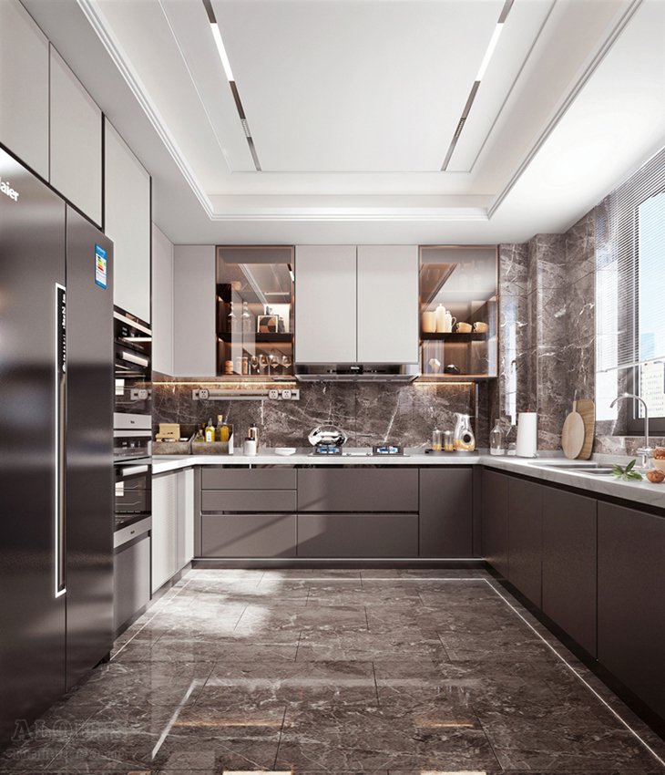 Tủ bếp đẹp GIA TRƯỜNG AN chuyên thi công tủ bếp đẹp