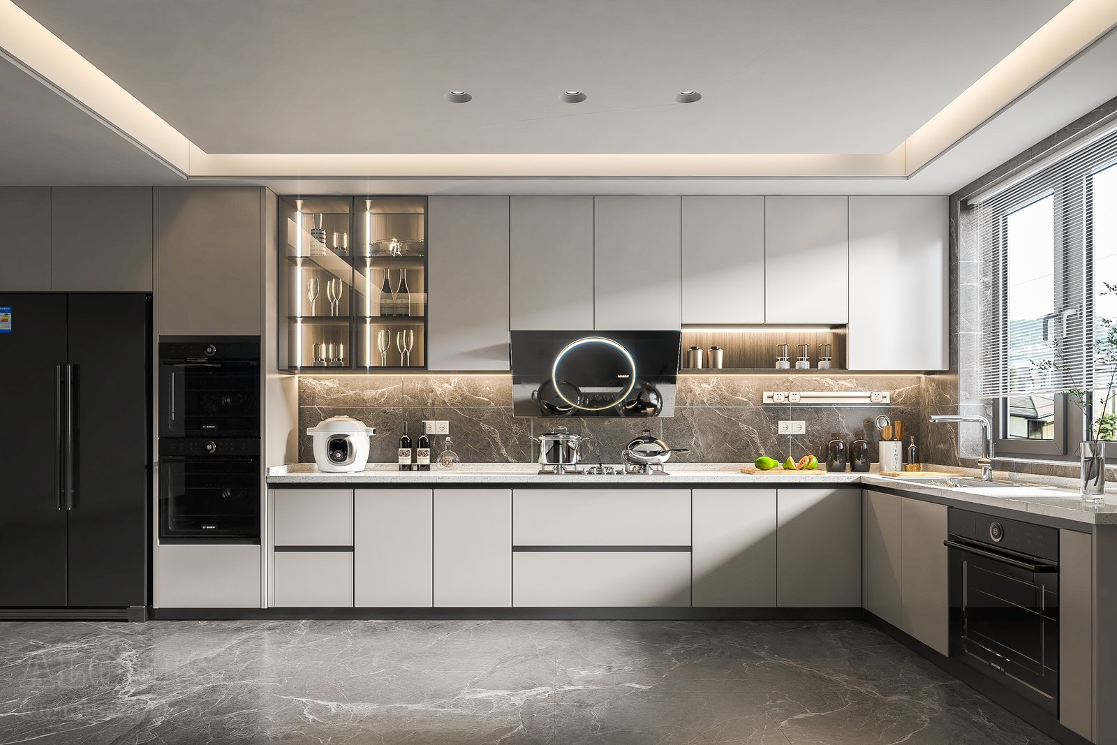 Tủ bếp đẹp GIA TRƯỜNG AN chuyên thi công tủ bếp đẹp