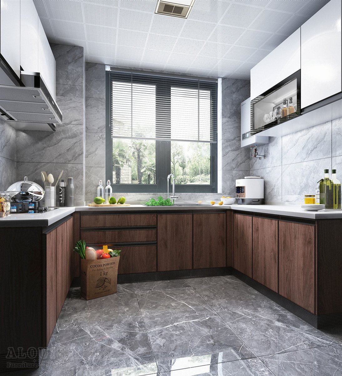 Tủ bếp đẹp GIA TRƯỜNG AN chuyên thi công tủ bếp đẹp