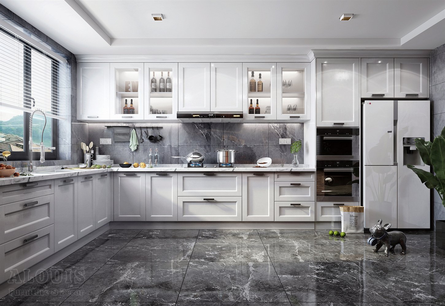 Tủ bếp đẹp GIA TRƯỜNG AN chuyên thi công tủ bếp đẹp