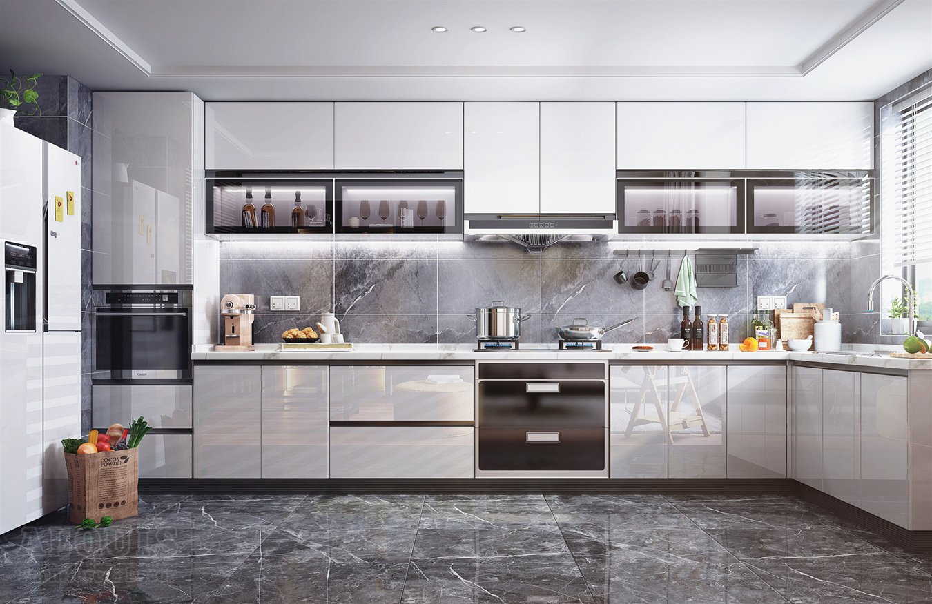 Tủ bếp đẹp GIA TRƯỜNG AN chuyên thi công tủ bếp đẹp