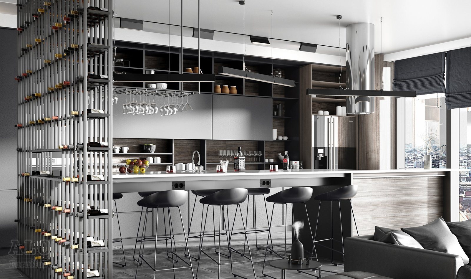 Tủ bếp đẹp GIA TRƯỜNG AN chuyên thi công tủ bếp đẹp