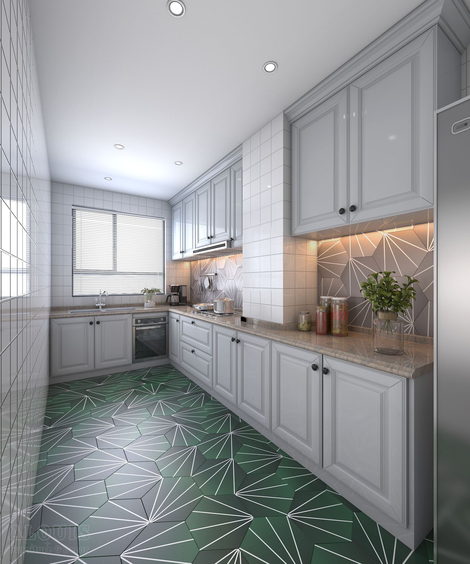 Tủ bếp đẹp GIA TRƯỜNG AN chuyên thi công tủ bếp đẹp