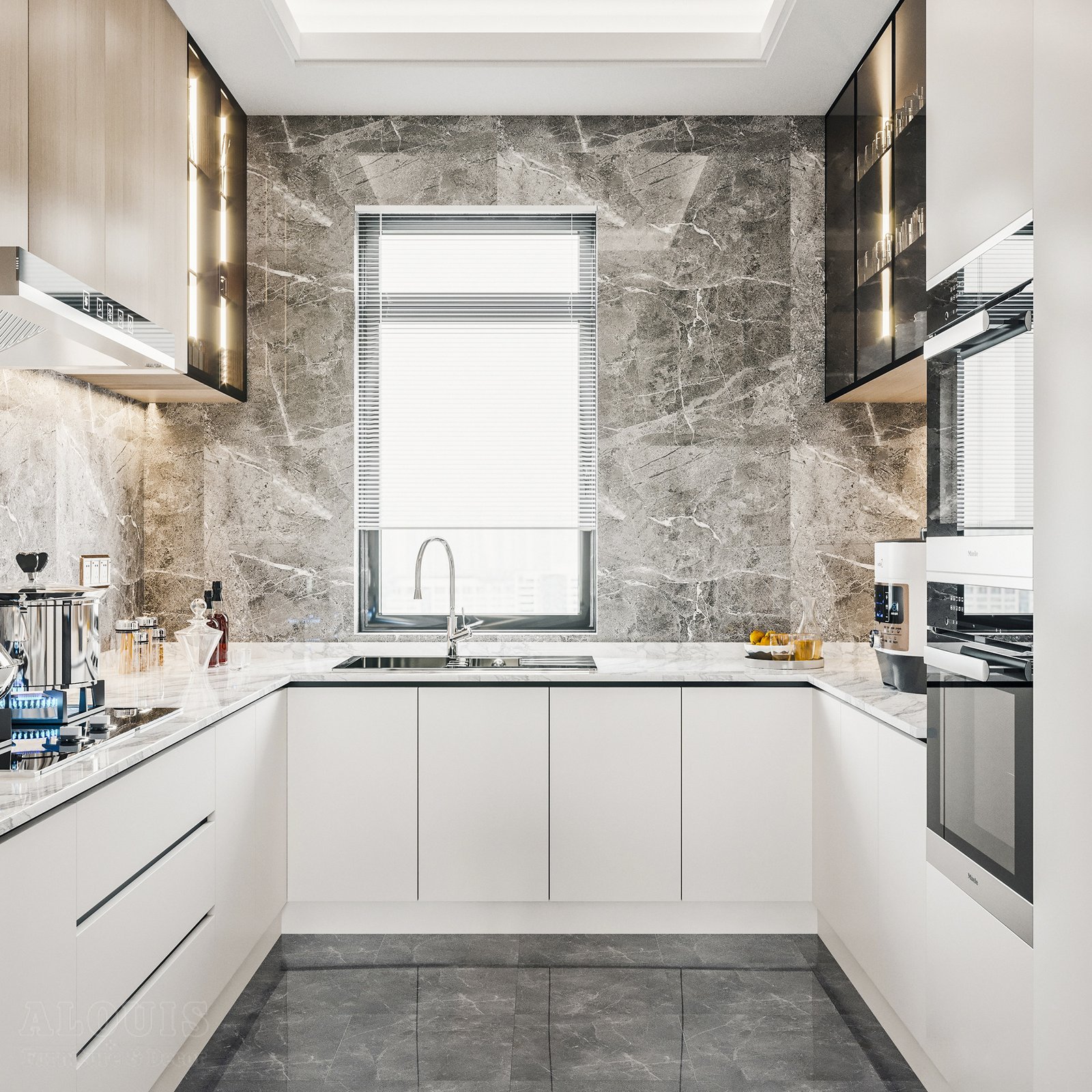 Tủ bếp đẹp GIA TRƯỜNG AN chuyên thi công tủ bếp đẹp