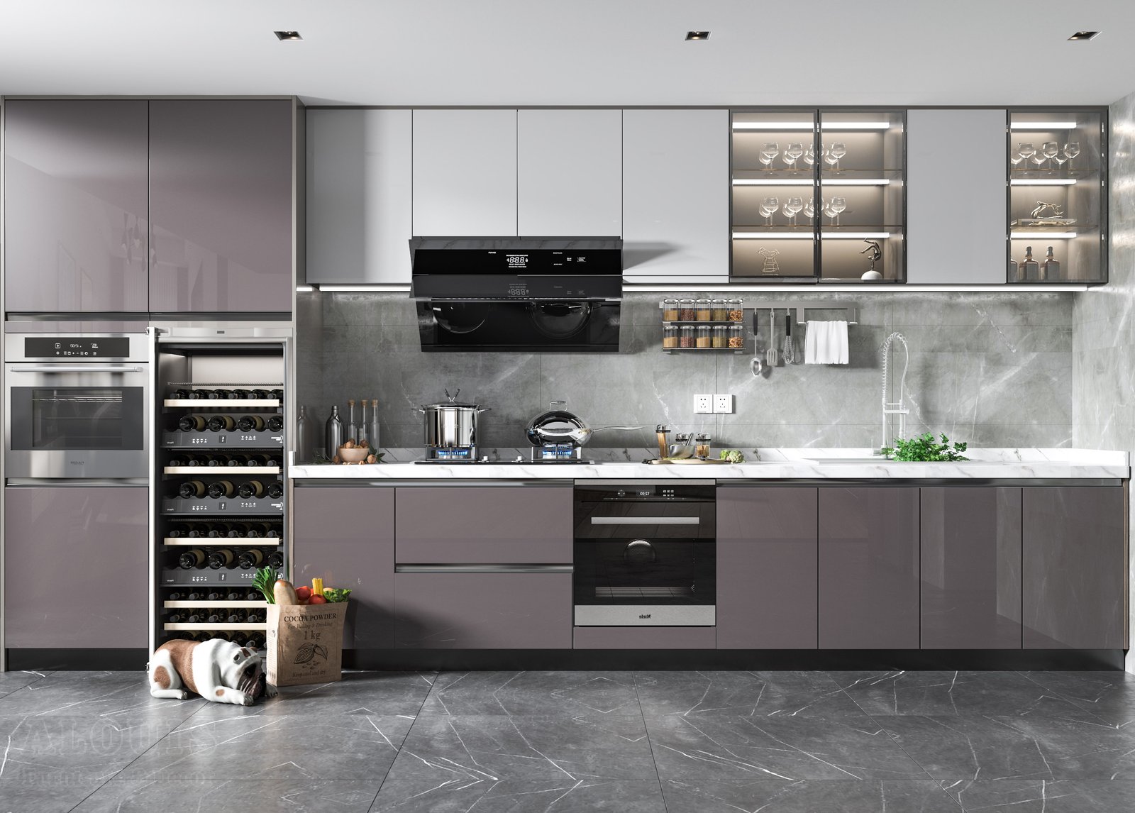 Tủ bếp đẹp GIA TRƯỜNG AN chuyên thi công tủ bếp đẹp