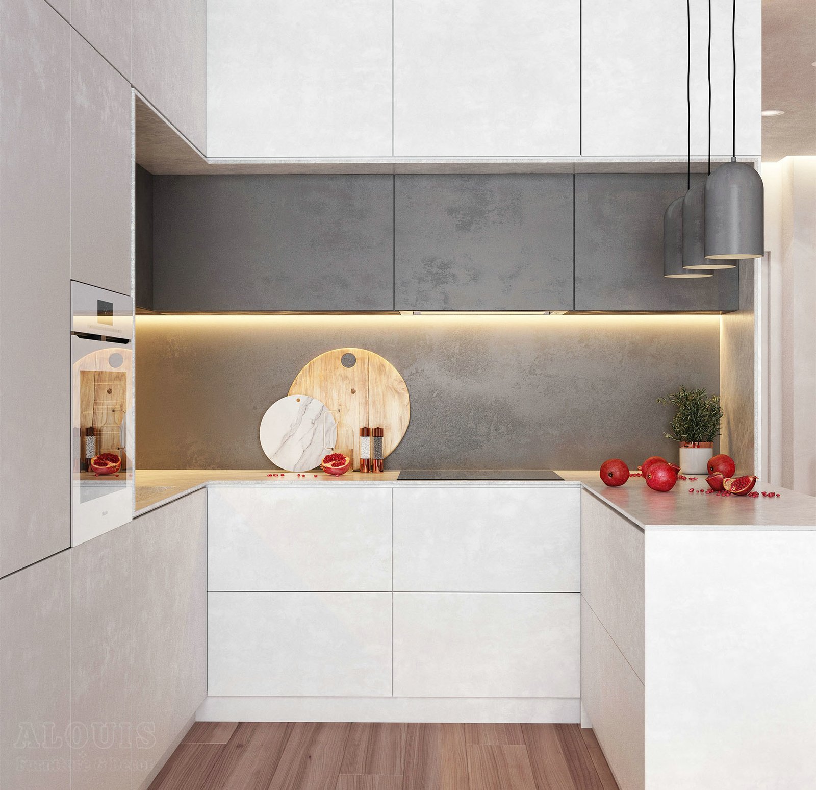 Tủ bếp đẹp GIA TRƯỜNG AN chuyên thi công tủ bếp đẹp