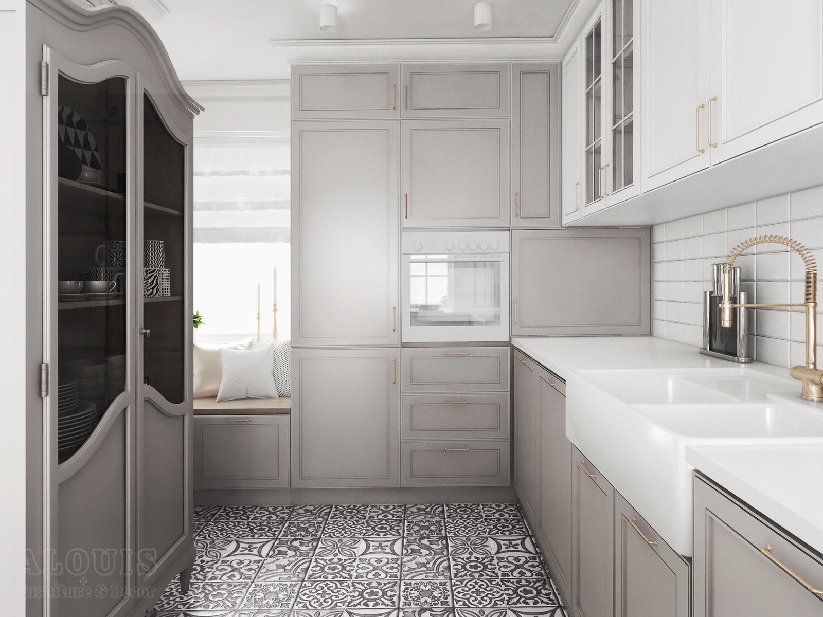 Tủ bếp đẹp GIA TRƯỜNG AN chuyên thi công tủ bếp đẹp