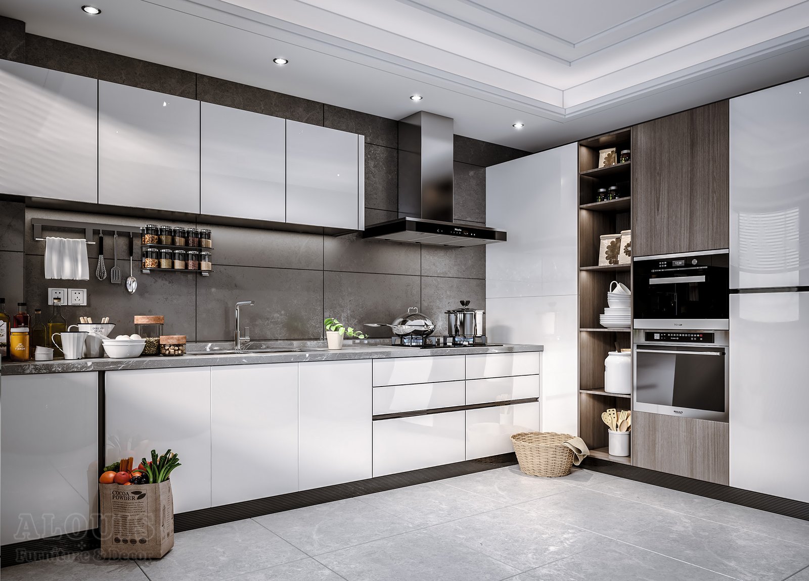 Tủ bếp đẹp GIA TRƯỜNG AN chuyên thi công tủ bếp đẹp