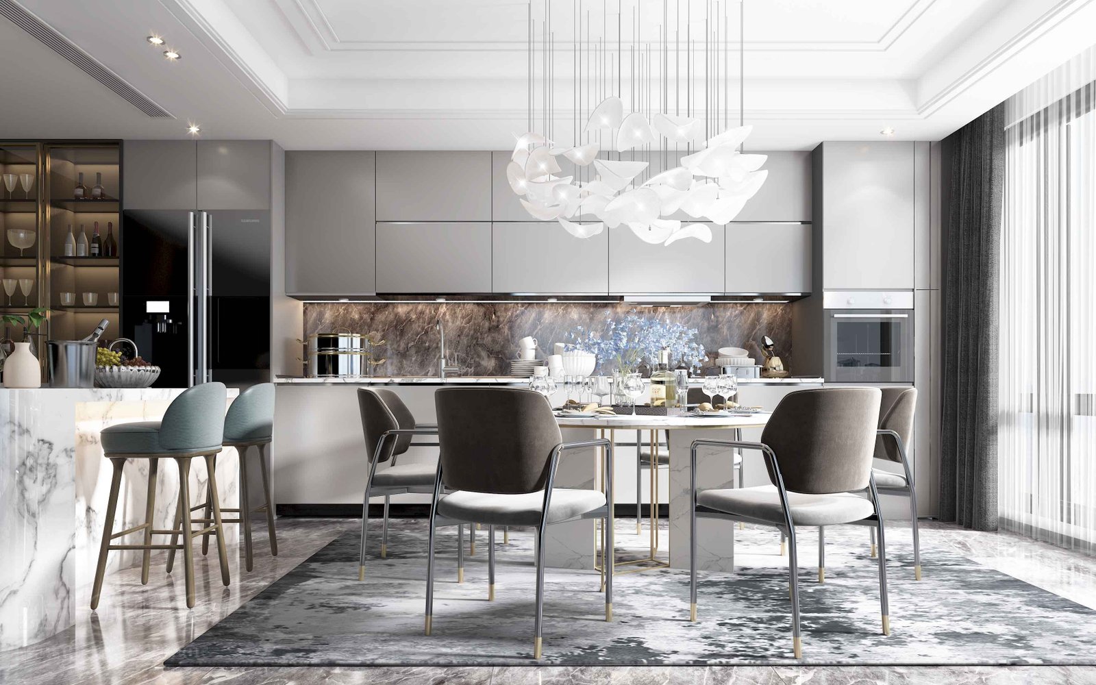 Tủ bếp đẹp GIA TRƯỜNG AN chuyên thi công tủ bếp đẹp