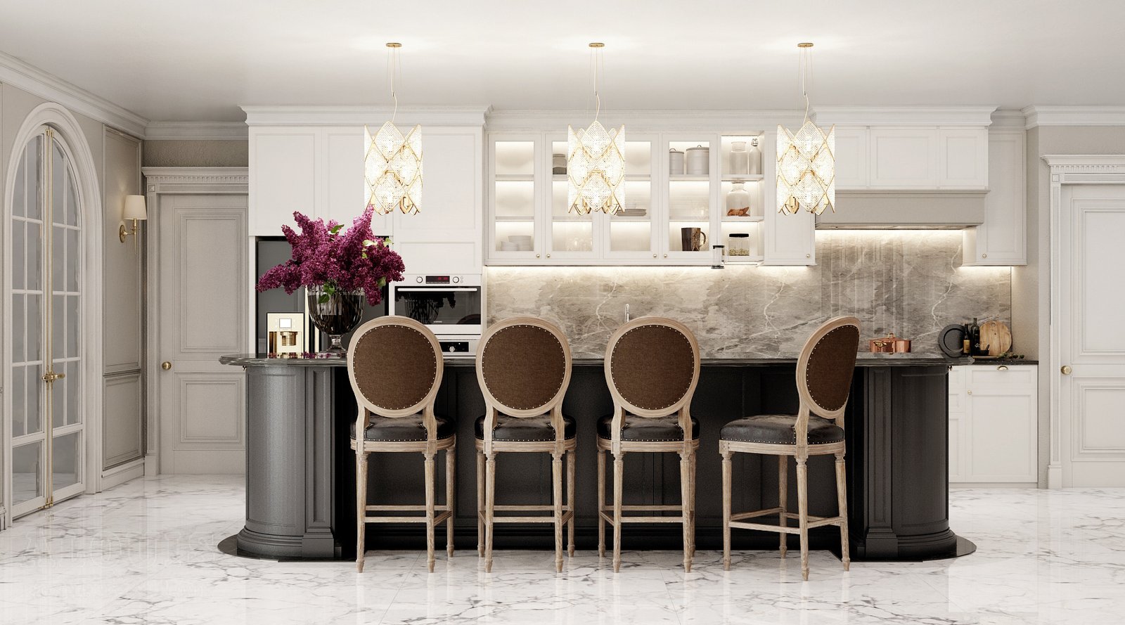 Tủ bếp đẹp GIA TRƯỜNG AN chuyên thi công tủ bếp đẹp