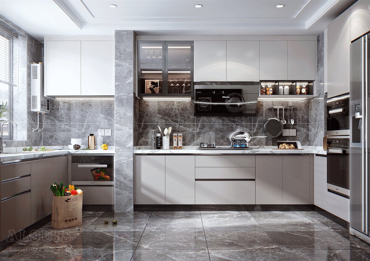 Tủ bếp đẹp GIA TRƯỜNG AN chuyên thi công tủ bếp đẹp