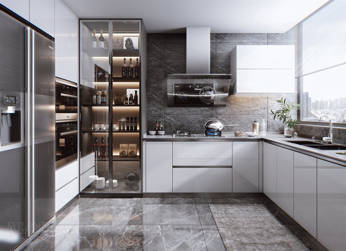 Tủ bếp đẹp GIA TRƯỜNG AN chuyên thi công tủ bếp đẹp