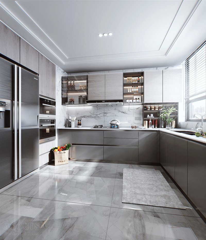 Tủ bếp đẹp GIA TRƯỜNG AN chuyên thi công tủ bếp đẹp