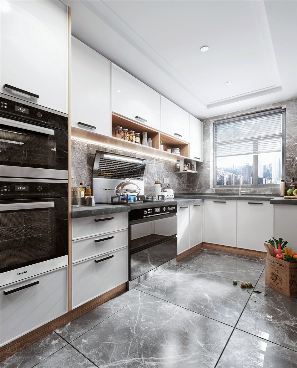 Tủ bếp đẹp GIA TRƯỜNG AN chuyên thi công tủ bếp đẹp