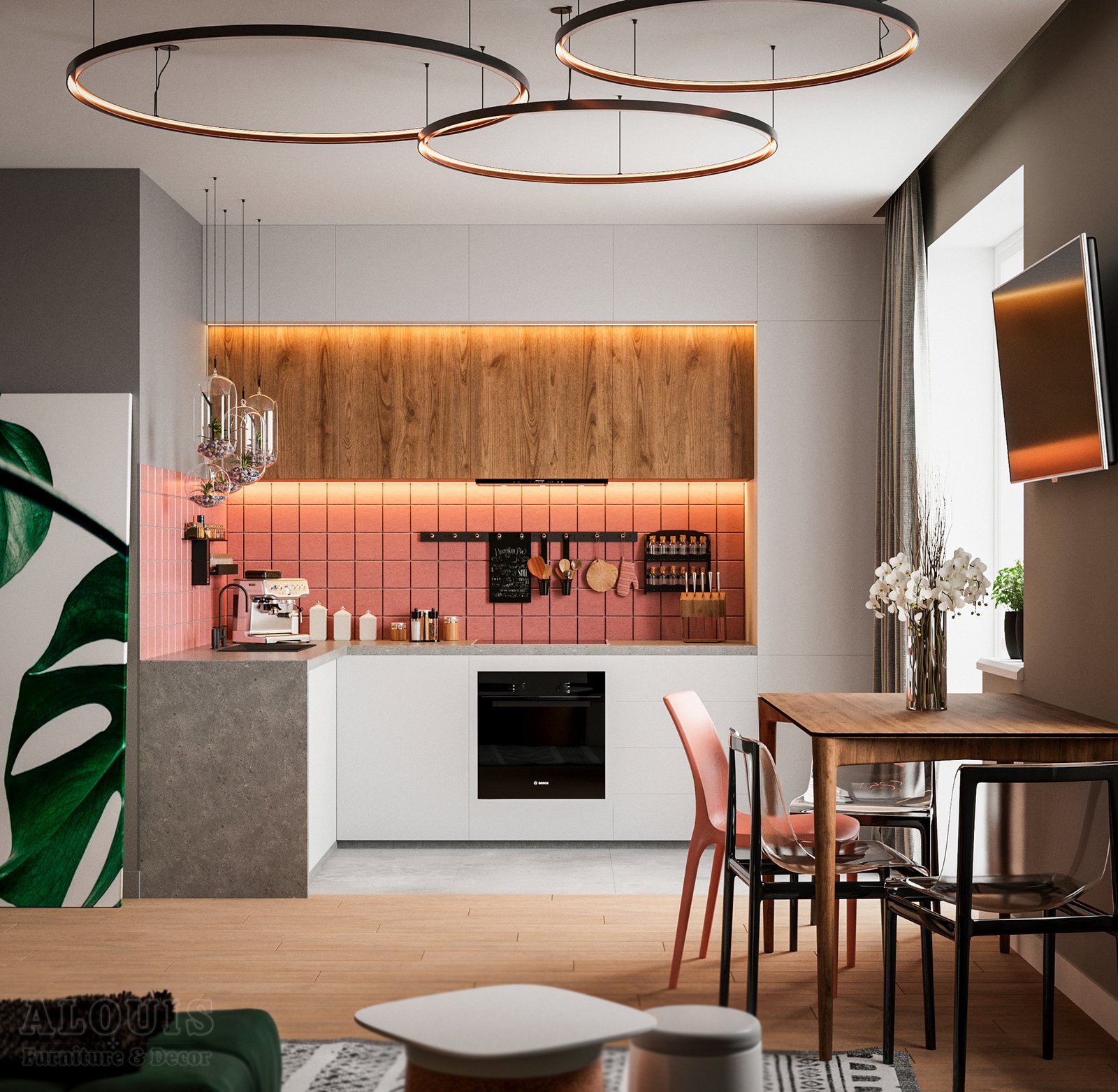 Tủ bếp đẹp GIA TRƯỜNG AN chuyên thi công tủ bếp đẹp