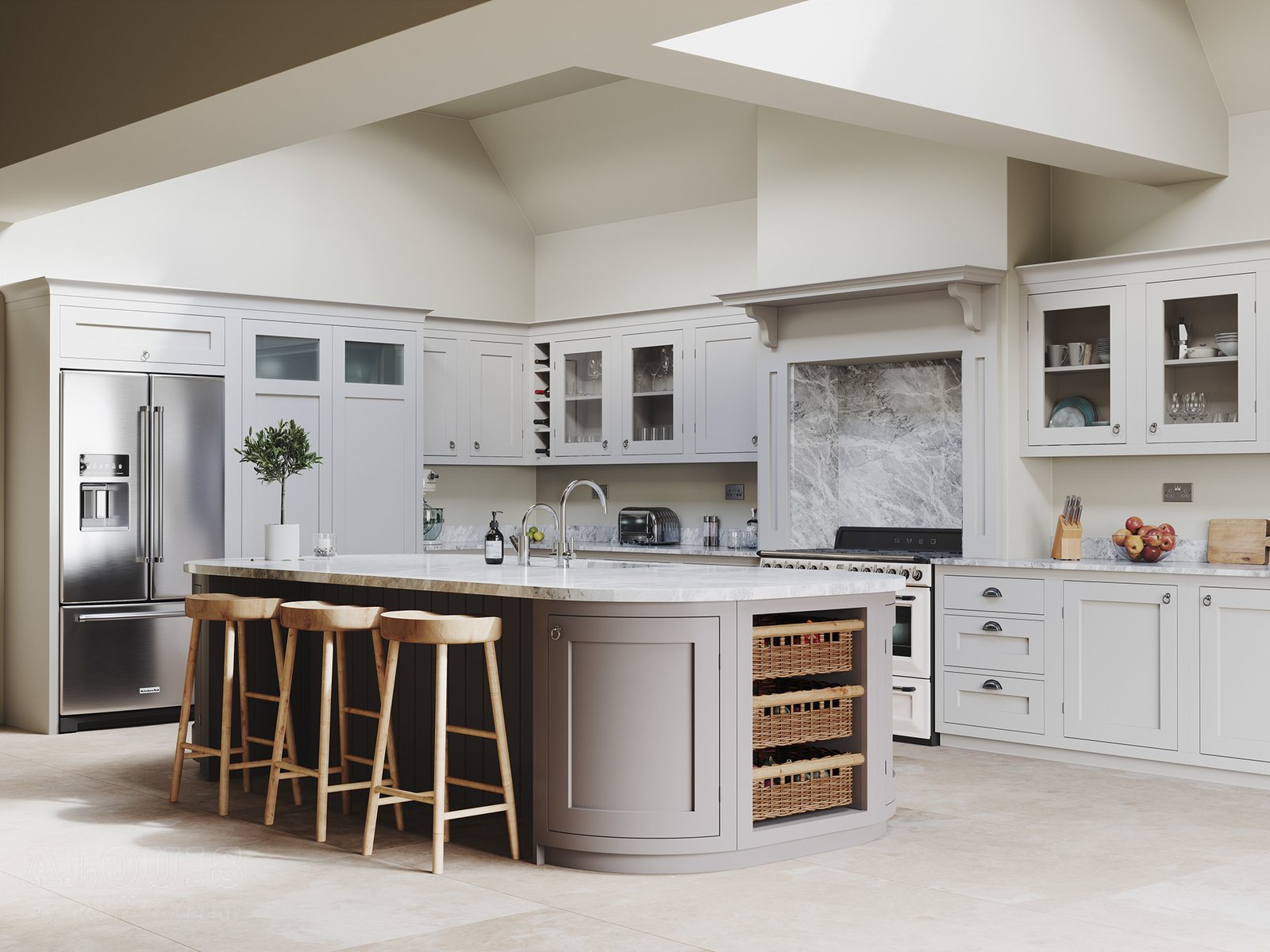 Tủ bếp đẹp GIA TRƯỜNG AN chuyên thi công tủ bếp đẹp