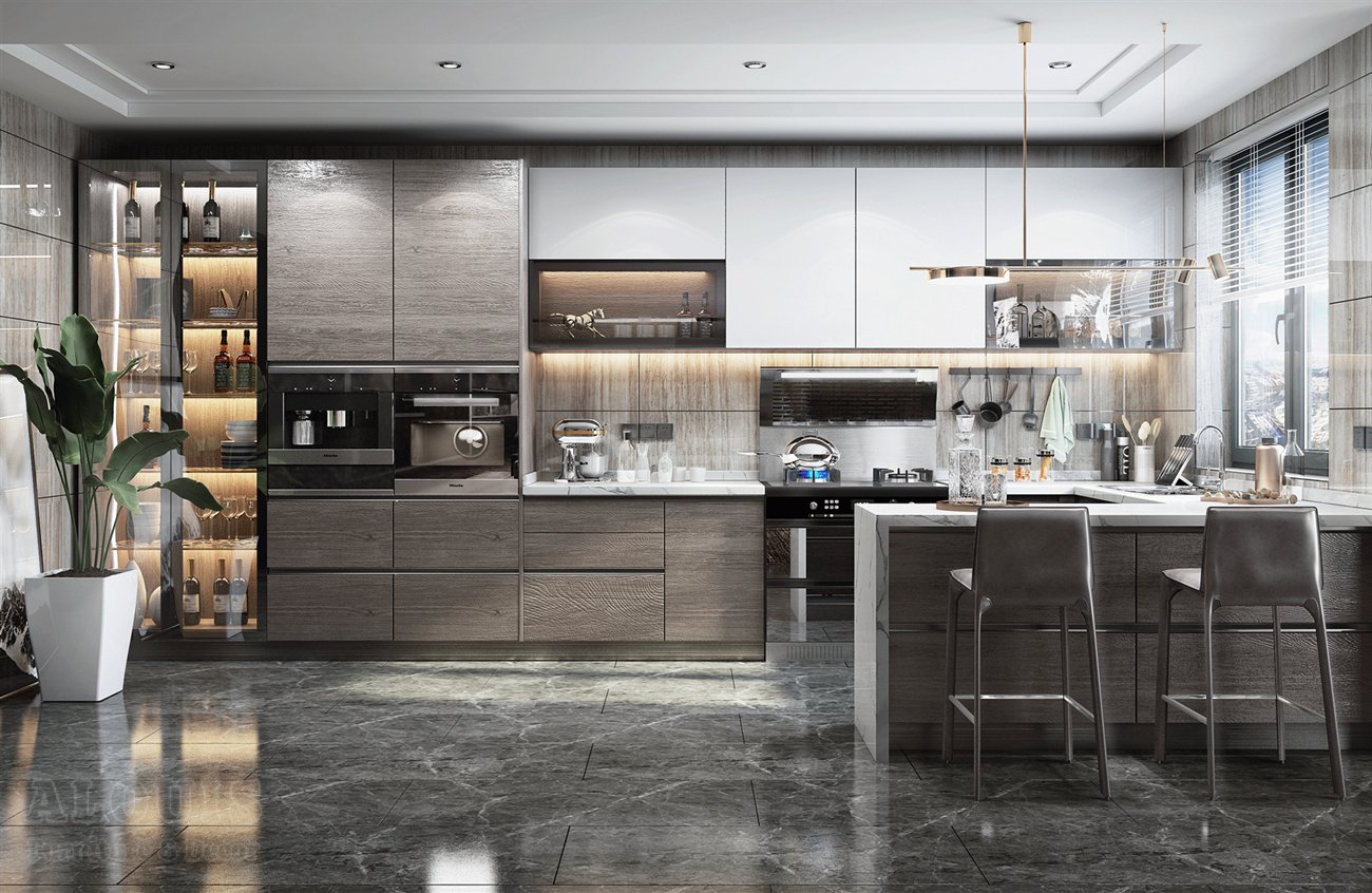 Tủ bếp đẹp GIA TRƯỜNG AN chuyên thi công tủ bếp đẹp