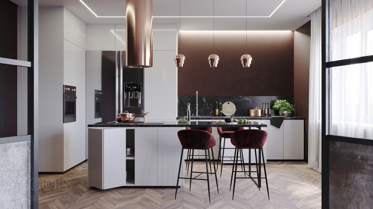 Tủ bếp đẹp GIA TRƯỜNG AN chuyên thi công tủ bếp đẹp