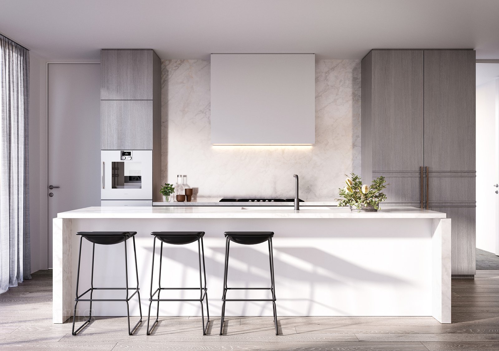 Tủ bếp đẹp GIA TRƯỜNG AN chuyên thi công tủ bếp đẹp