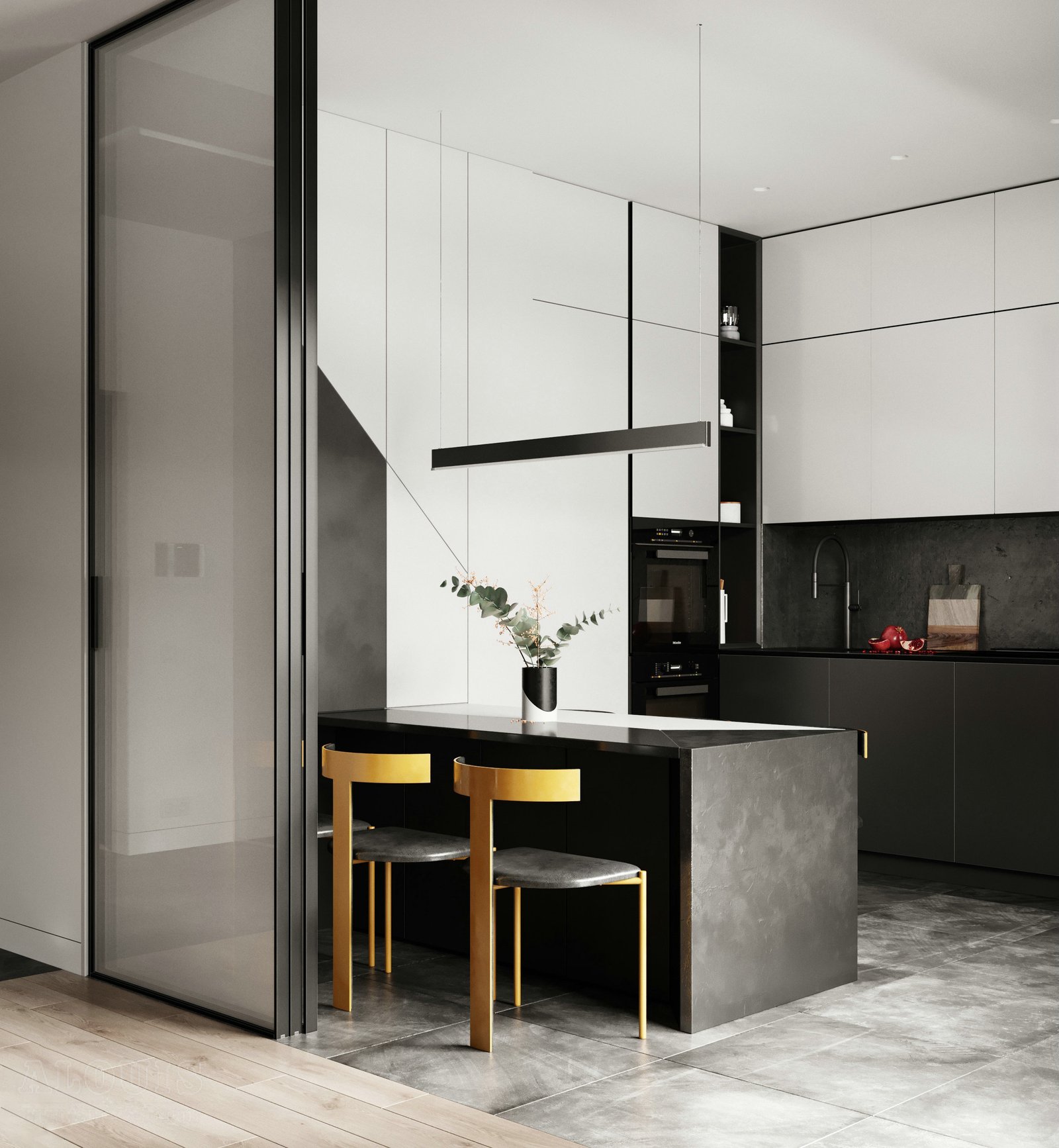 Tủ bếp đẹp GIA TRƯỜNG AN chuyên thi công tủ bếp đẹp