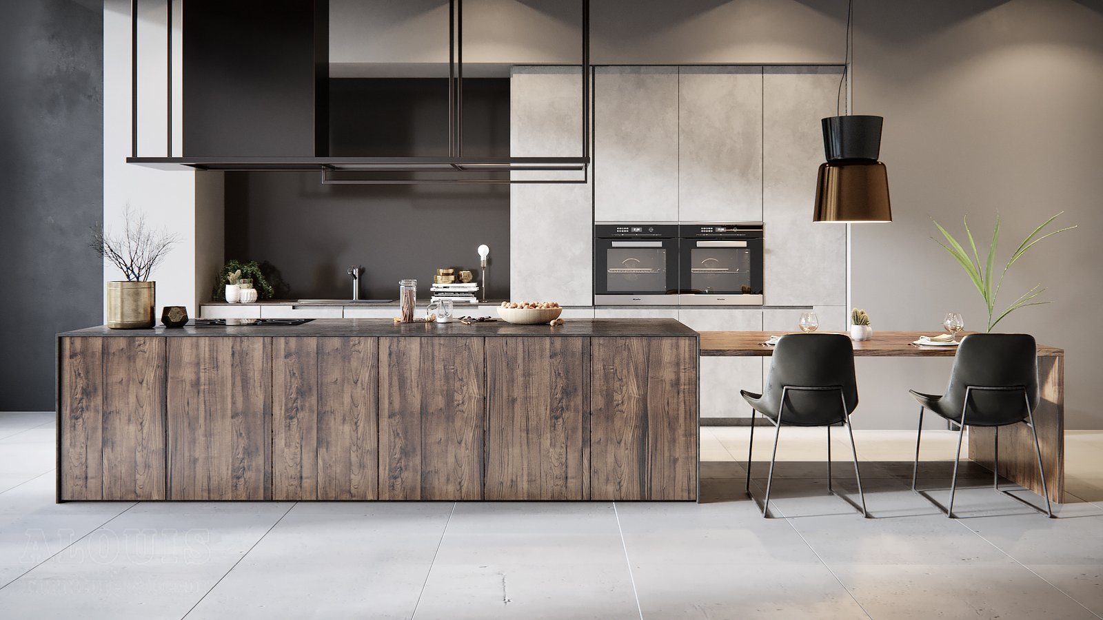 Tủ bếp đẹp GIA TRƯỜNG AN chuyên thi công tủ bếp đẹp