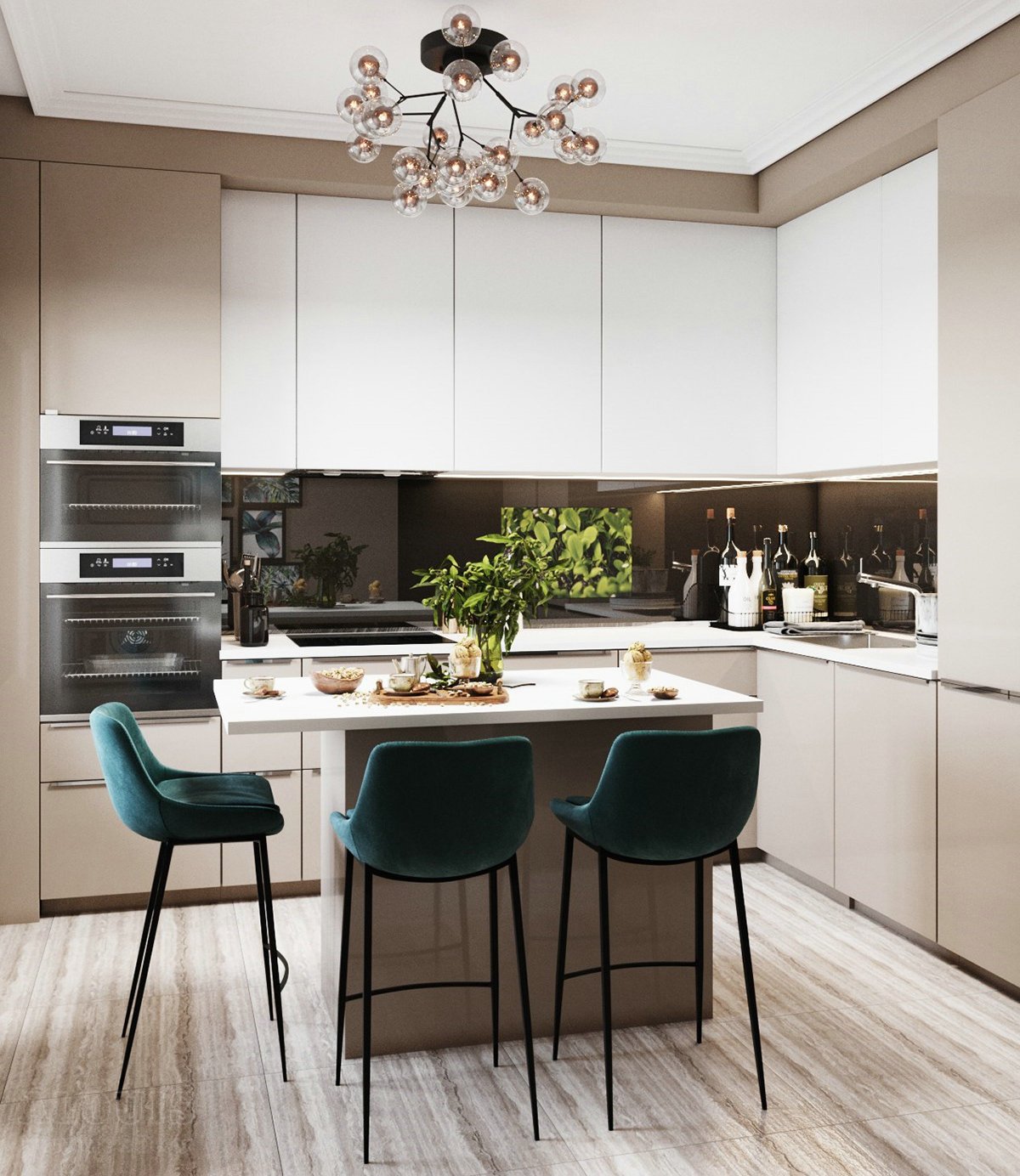 Tủ bếp đẹp GIA TRƯỜNG AN chuyên thi công tủ bếp đẹp