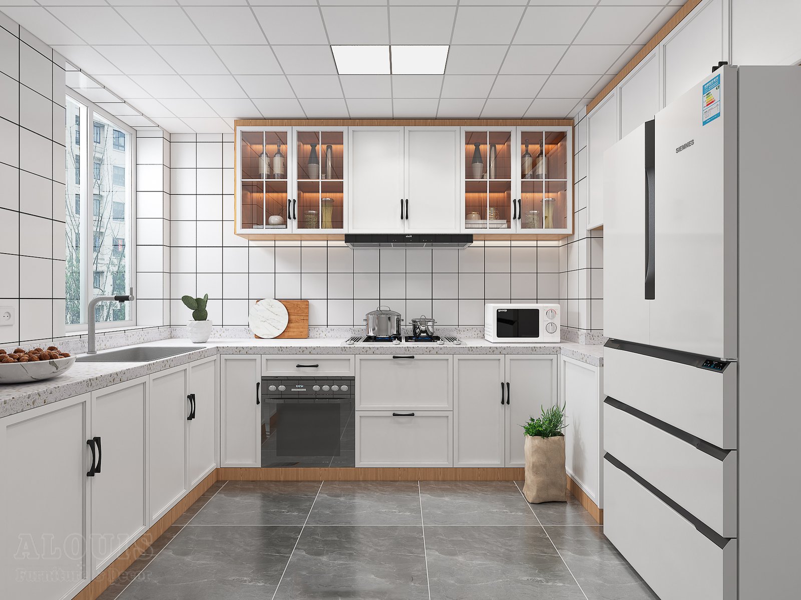 Tủ bếp đẹp GIA TRƯỜNG AN chuyên thi công tủ bếp đẹp