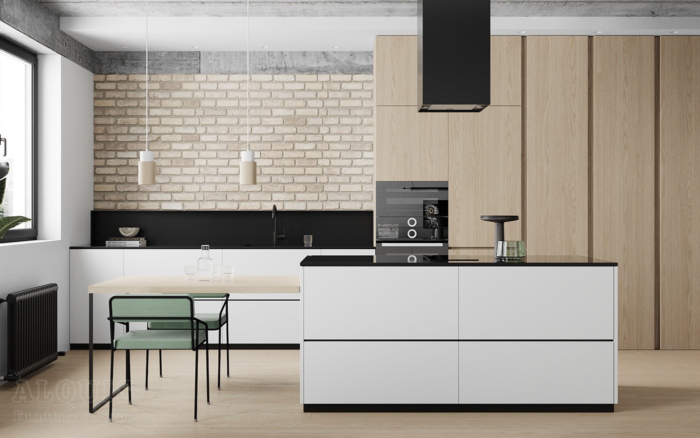 Tủ bếp đẹp GIA TRƯỜNG AN chuyên thi công tủ bếp đẹp