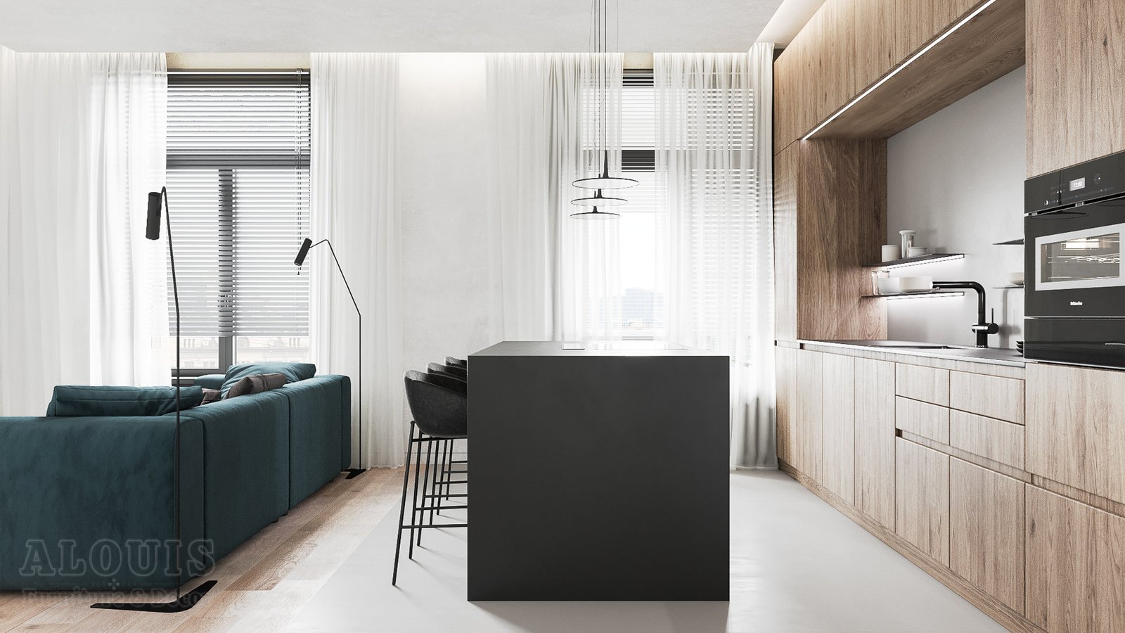 Tủ bếp đẹp GIA TRƯỜNG AN chuyên thi công tủ bếp đẹp