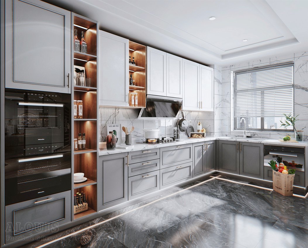 Tủ bếp đẹp GIA TRƯỜNG AN chuyên thi công tủ bếp đẹp